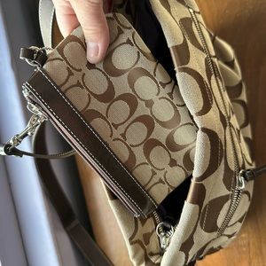Coach Bag with wristlet